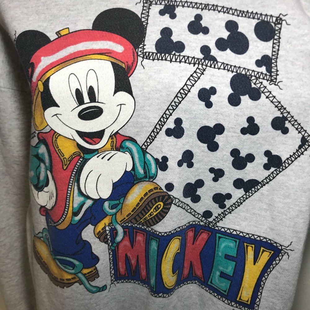 VINTAGE MICKEY MOUSE UNLIMITED ARTIST SWEAT SHIRT - Picture 3 of 8